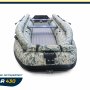 Лодка надувная моторная Solar-430 Super Jet Tunnel Expedition пиксель