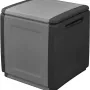 Сундук пластиковый уличный ArtPlast Cube 130л черный/серый