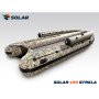 Лодка надувная моторная Solar-490 Strela Jet Tunnel с фальшбортом пиксель