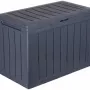 Сундук садовый Prosperplast Boxe board 190л антрацит