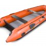 Лодка надувная моторная Solar-450 Strela Jet Tunnel оранжевый