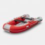 Надувная лодка Gladiator RIB 380AL красно-белый