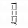 Стеллаж Qbrick Regular Shelving System REGQRS60304CZAPG001 (60/30x4)