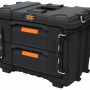 Ящик для инструментов Keter ROC Pro Gear (2 выдвижных ящика) (черный)
