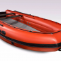 Лодка надувная моторная Solar-470 Caravan Jet Tunnel красный