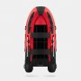 Надувная лодка Gladiator RIB 380AL красно-черный