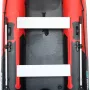 Надувная лодка Gladiator B330AD красно-черный
