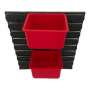 Органайзер настенный Qbrick System Nr 1 FX (5 элементов) (красный)