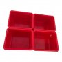 Органайзер настенный Qbrick System Nr 1 FX (5 элементов) (красный)