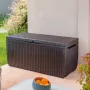 Сундук Keter Springwood Storage Box 305L коричневый