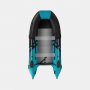 Надувная лодка Gladiator B370AL черно-бирюзовый