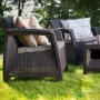 Комплект мебели Keter Corfu Set коричневый