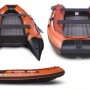 Лодка надувная моторная Solar-350 К (Максима) оранжевый