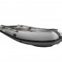 Лодка надувная моторная Solar-420 Strela Jet tunnel серый