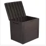 Сундук Prosperplast Woodebox 140л коричневый