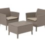 Набор уличной мебели Keter Salemo Balcony set капучино