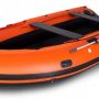 Лодка надувная моторная Solar-420 К оранжевый