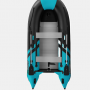Надувная лодка Gladiator B330AL черно-бирюзовый