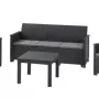 Комплект мебели Keter Elodie 3 set графит