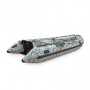 Лодка надувная моторная Solar-430 Super Jet tunnel пиксель