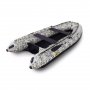 Лодка надувная моторная Solar-380 Jet tunnel (Expedition) пиксель