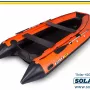 Лодка надувная моторная Solar-420 K (Maxima) оранжевый