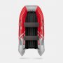 Надувная лодка Gladiator E450S красно-белый