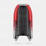Надувная лодка Gladiator E450S красно-белый