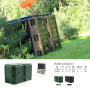 Компостер Prosperplast Module Compogreen 800л (черный)
