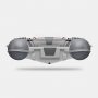 Надувная лодка Gladiator RIB 380AL светло-темносерый