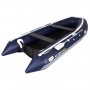Лодка надувная моторная Solar-420 К синий