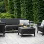 Набор садовой мебели Keter Salemo 3 seater set графит