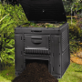 Компостер Keter E-Composter с базой 470л (черный)