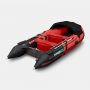 Надувная лодка Gladiator C370AL красно-черный