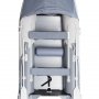 Надувная лодка Gladiator D470AL светло-темносерый