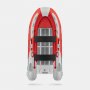 Надувная лодка Gladiator RIB 420AL красно-белый