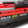 Лодка надувная моторная Solar-480 Rosich Jet Tunnel с фальшбортом красный
