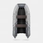 Надувная лодка Gladiator E450S светло/темно-серый