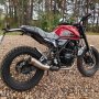Мотоцикл Rockot SCRAMBLER (красный)