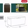 Сундук садовый Keter Samoa Rattan Box 270L коричневый