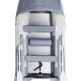 Надувная лодка Gladiator D500AL светло-темносерый