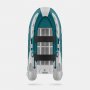 Надувная лодка Gladiator RIB 380AL морской зеленый-белый