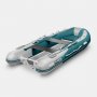 Надувная лодка Gladiator RIB 380AL морской зеленый-белый