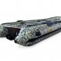 Лодка надувная моторная Solar-450 Strela Jet Tunnel пиксель