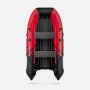 Надувная лодка Gladiator E450S красно-черный
