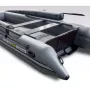 Лодка надувная моторная Solar-430 Caravan Jet Tunnel с фальшбортом серый