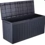 Сундук садовый Prosperplast Boxe board 280л антрацит