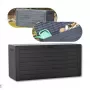 Сундук садовый Prosperplast Boxe board 280л антрацит