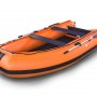 Лодка надувная моторная Solar-380 Jet tunnel оранжевый