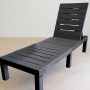 Шезлонг Springhouse Woodline SL02BL (графит)